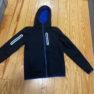 Black Men’s Small Vineyard Vines Fleece Zip Up Jacket